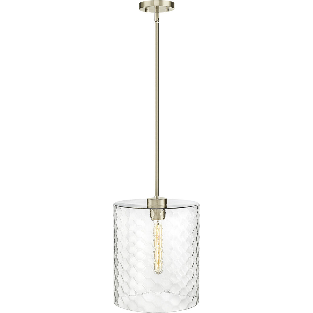 Ashli 1 Light 12 inch Modern Gold Pendant Ceiling Light